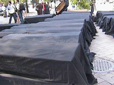 Coffins Displayed at Israeli Embassy Protest.jpg