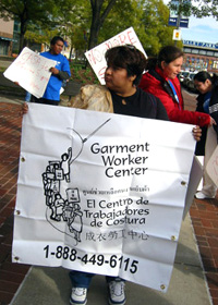 Maura at Baltimore protest.JPG