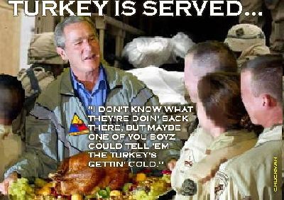 CHUCKMAN - BUSH - IRAQ - TURKEY IS SERVED.jpg